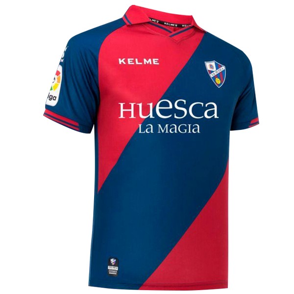 Tailandia Camiseta Huesca 1ª 2018-2019 Azul Rojo